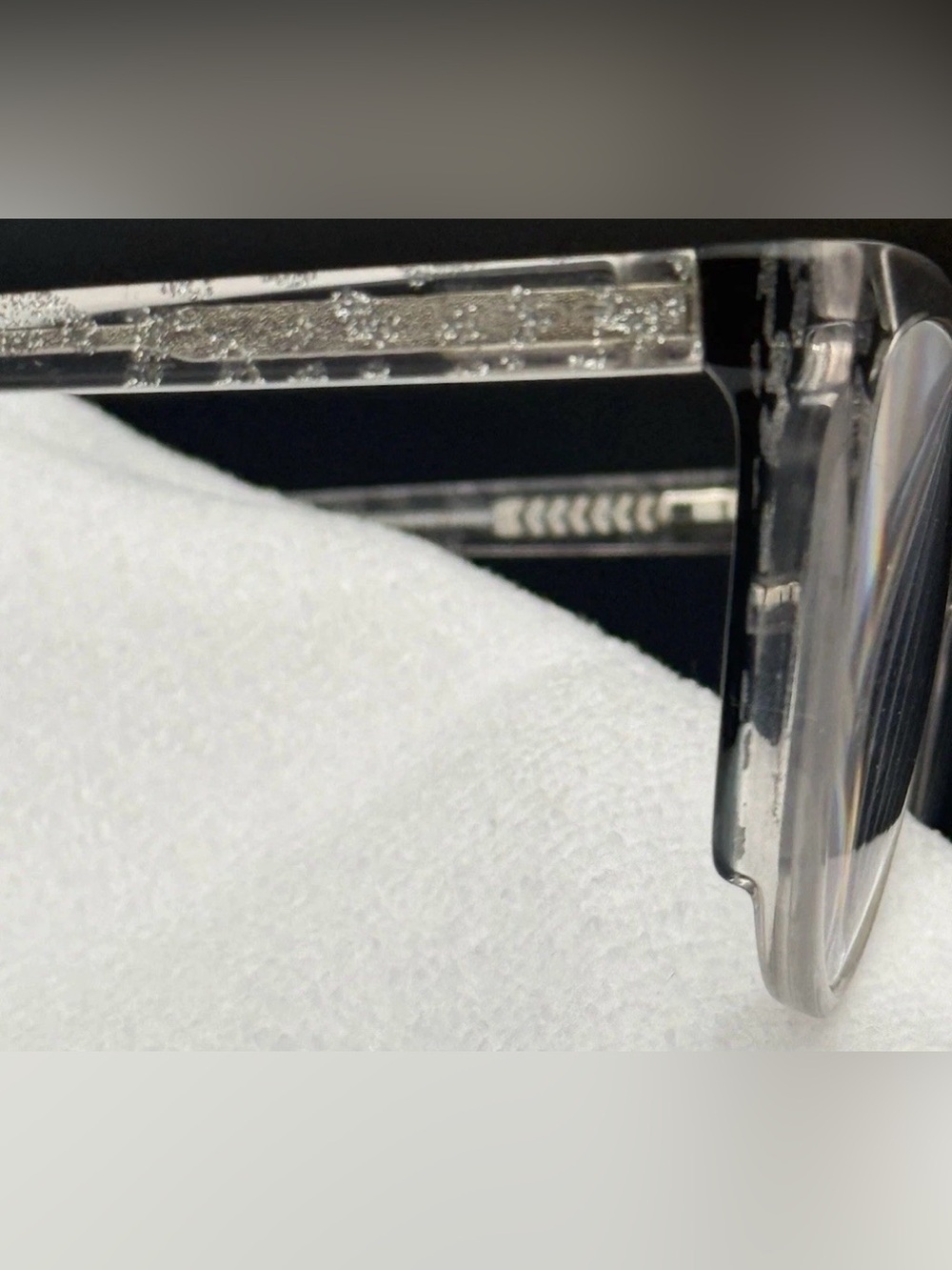 Bebe Eyeglasses, Frames Only, BB5208 050 52-17-135 Plastic Grey Animal - Picture 7 of 10